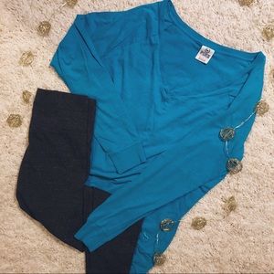 long sleeve tee from pink